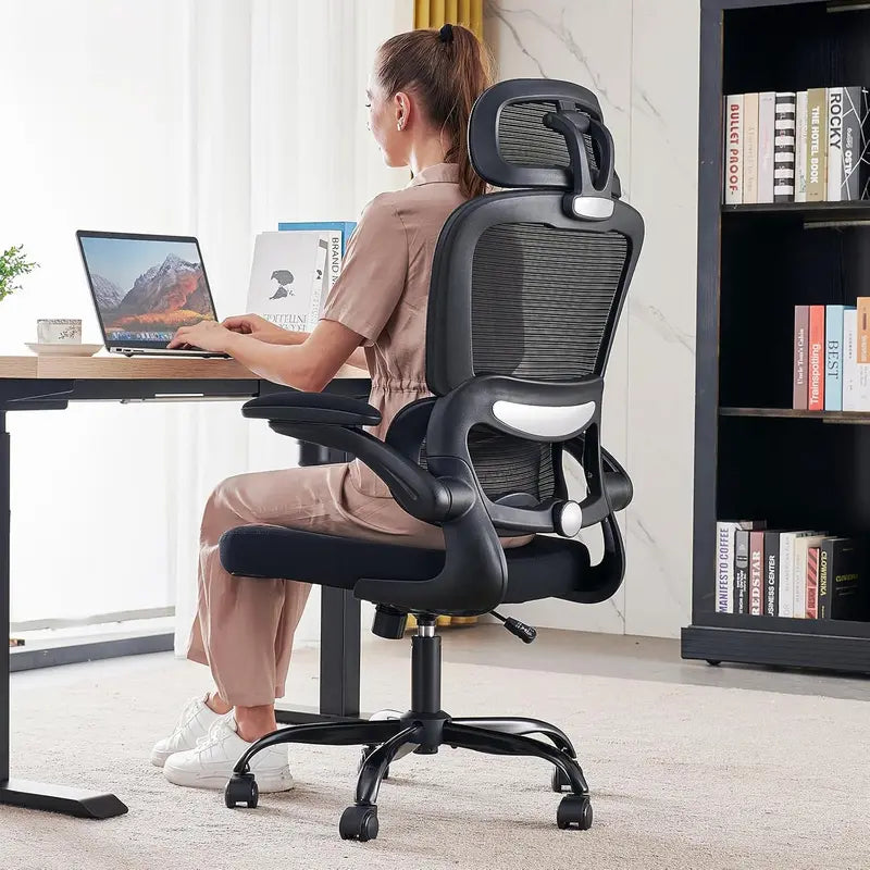 TRALT Ergonomic Office Chair â€?Heavy-Duty 330 lb Capacity Home or Gaming Seat with 360° Casters