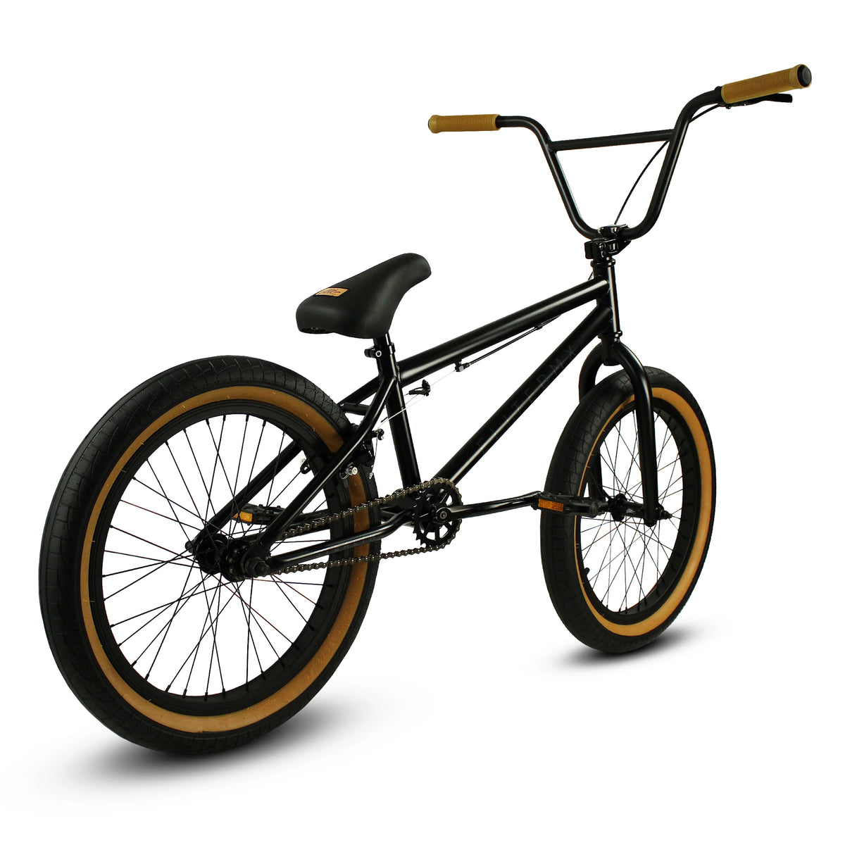 Elite BMX Bicycle 20 Freestyle Bike - Stealth Blue Purple Ideal for Ages 7 to 18 Years