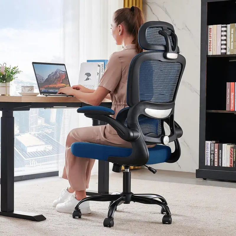 TRALT Ergonomic Office Chair â€?Heavy-Duty 330 lb Capacity Home or Gaming Seat with 360° Casters
