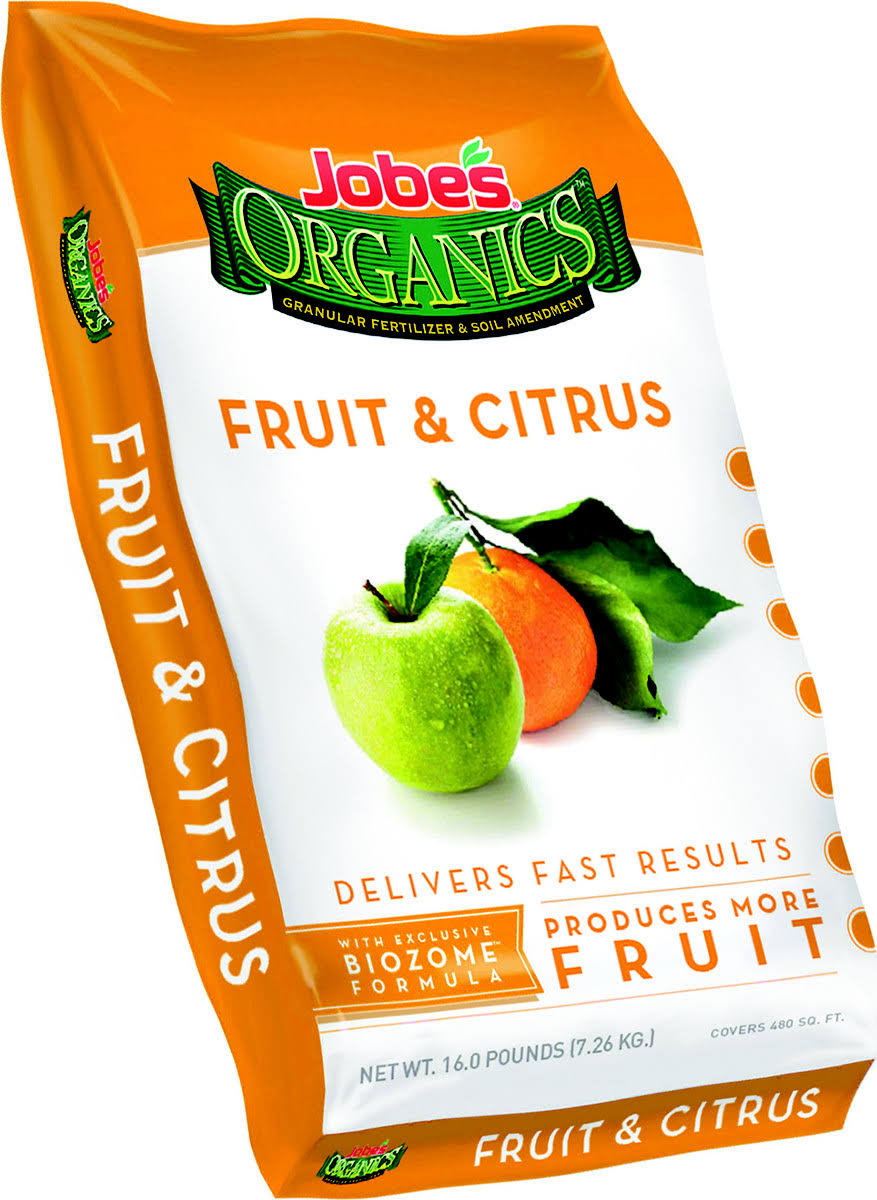 Jobe's Organic Granular Fertilizer, Fruit & Citrus - 16 lb bag