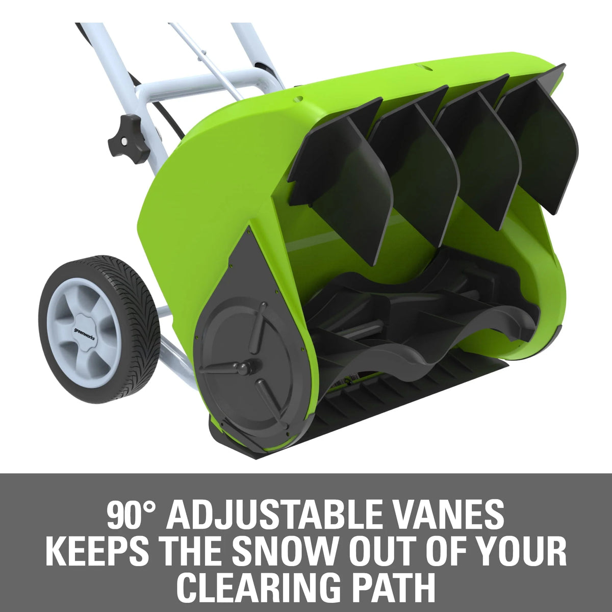 Greenworks 10 Amp 16 - Inch Corded Electric Snow Blower, 26022