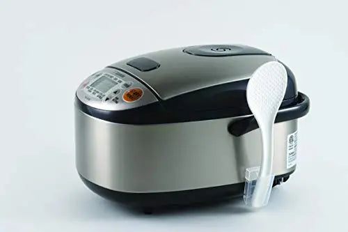 Zojirushi NS-ZCC10 Rice Cooker & Warmer â€?3-Cup Capacity, Stainless Steel Black Finish