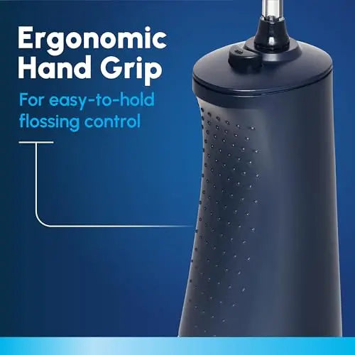 Waterpik Cordless Rechargeable Water Flosser for Teeth & Gums â€?ADA Accepted, Waterproof, 2 Tips, Blue