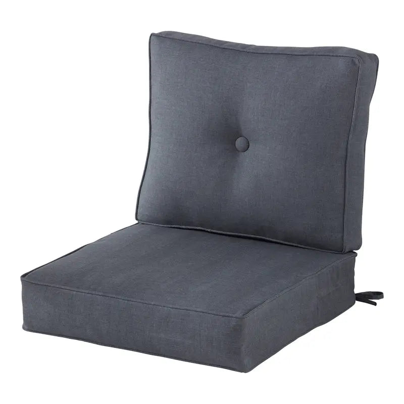 Sunbrella Premium Deep-Seat Outdoor Cushion Set â€?2-Piece Weather-Resistant Patio Upgrade
