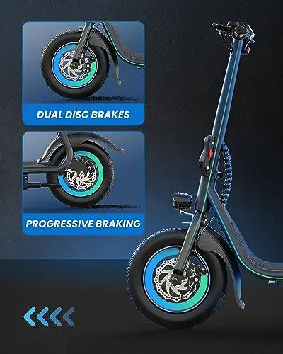 URBANMAX C1 Foldable Electric Scooter with Comfort Seat â€?450W Motor, 22-Mile Range