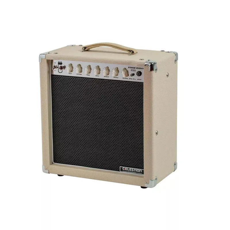 Stage Right by Monoprice 15W 1×12 Tube Guitar Amp â€?Celestion Speaker, Spring Reverb, Vintage-Inspired Combo