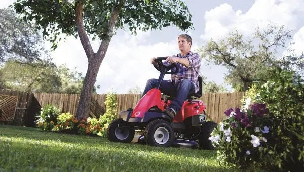 Troy-Bilt TB30 Ride-On Lawn Mower â€?382 cc Engine, 6-Speed Transmission, Refurbished Compact Model
