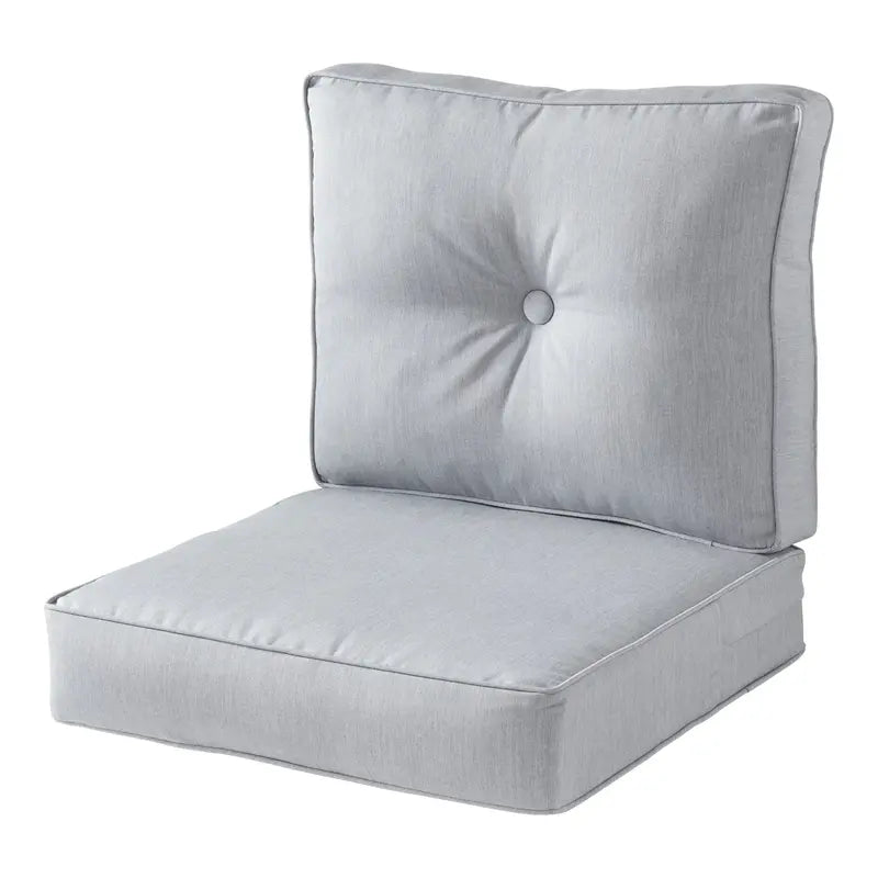 Sunbrella Premium Deep-Seat Outdoor Cushion Set â€?2-Piece Weather-Resistant Patio Upgrade