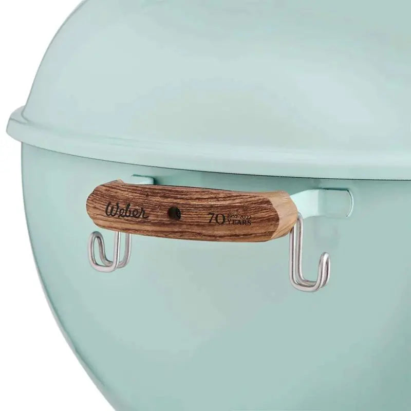 Weber 22â€?Charcoal Grill â€?Rock N Roll Blue Finish, Kettle-Style Outdoor Cooking