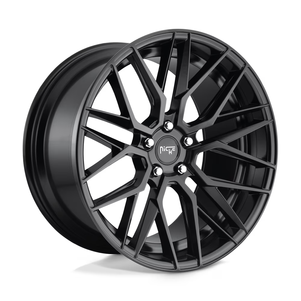Niche 1PC Cast Aluminum Rim M190 20X9 5X115 MT - BLK 38MM, M190209090+38