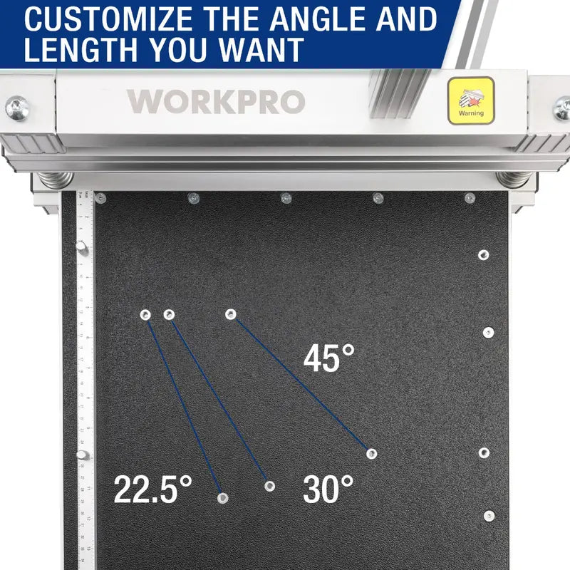 WORKPRO 13â€?Laminate & Vinyl Flooring Cutter â€?Manual Precision Floor Trim Tool