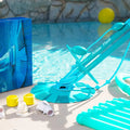 XtremepowerUS Automatic Suction Pool Cleaner, Includes 10 Hoses, Eco-Friendly, Self-Navigating, Cleans Bottom & Walls
