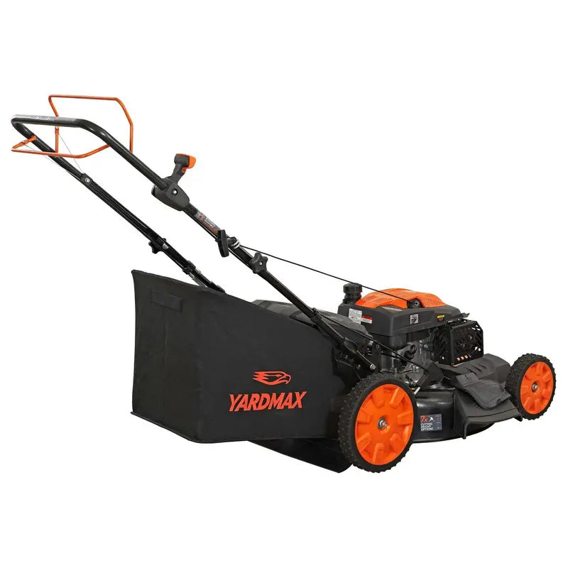 YG2860 Gas Lawn Mower â€?22â€?Self-Propelled, 201cc CVT Drive, High-Wheel 3-in-1 Functionality