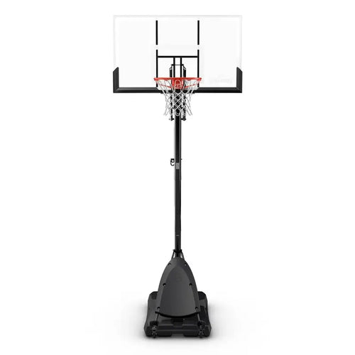 Spalding ExactaHeight Basketball Hoop â€?54-Inch Shatterproof Polycarbonate Backboard, Portable & Adjustable
