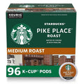 Starbucks Pike Place Roast Medium Coffee K-Cups 96-Count â€?100% Arabica, Keurig Compatible