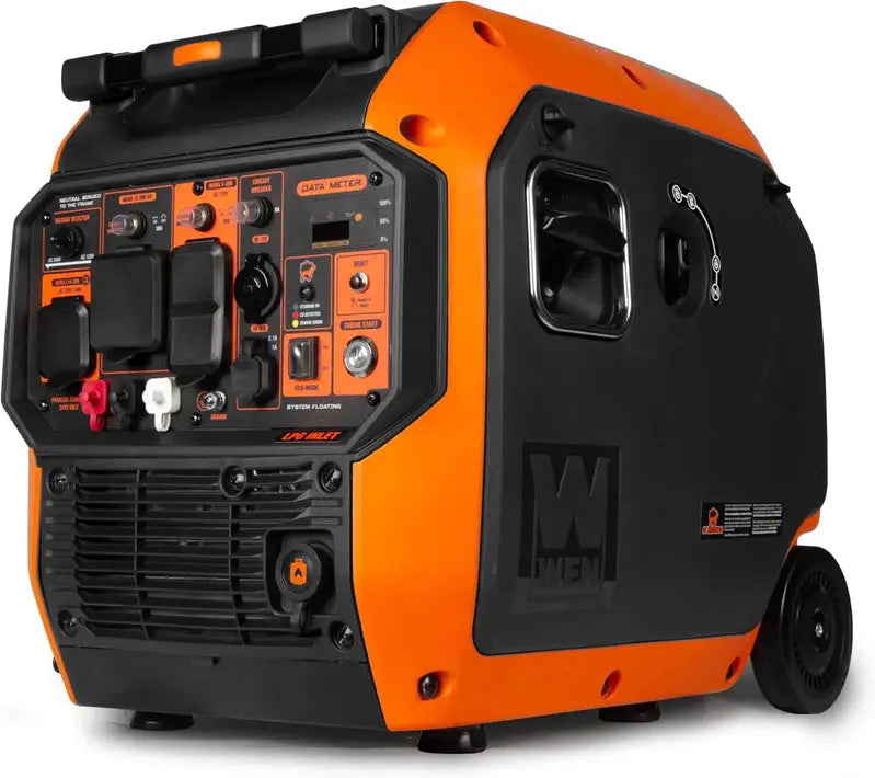 WEN 6800W Dual-Fuel Inverter Generator â€?RV-Ready with CO Detection & Quiet Operation