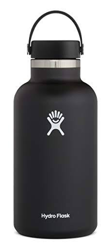 Hydro Flask Wide Mouth 64 oz. Bottle, Black
