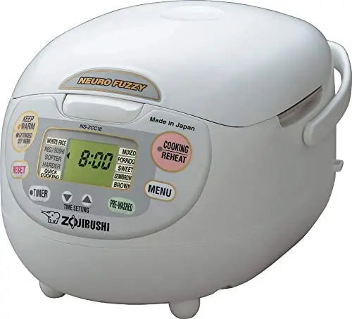 Zojirushi Neuro Fuzzy Rice Cooker â€?5.5-Cup Premium Model Made in Japan with Smart Cooking Logic