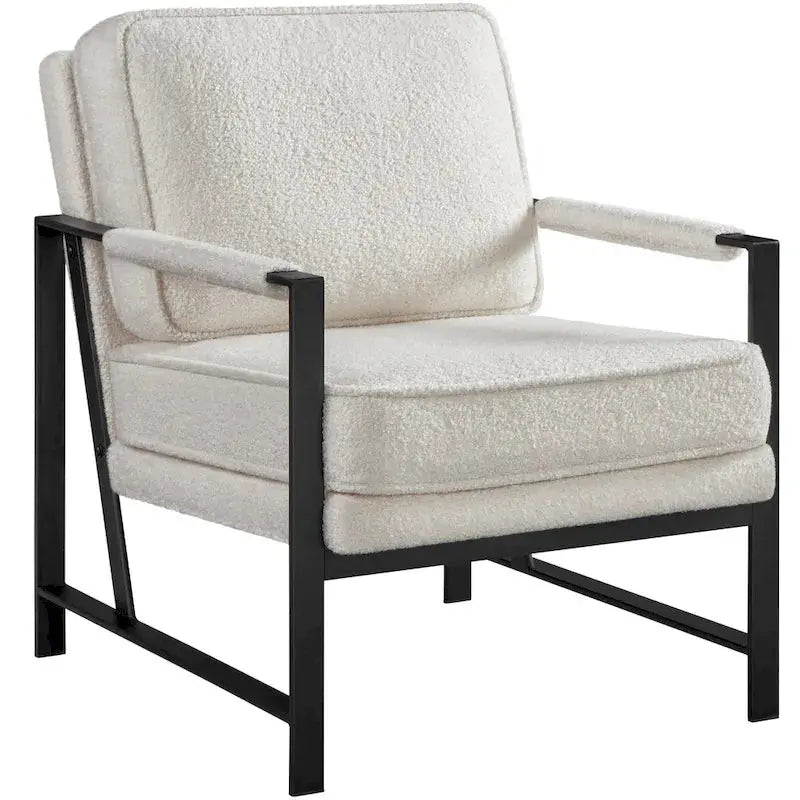 Yaheetech Retro Faux Leather Accent Lounge Chair â€?Vintage-Inspired Upholstered Seating