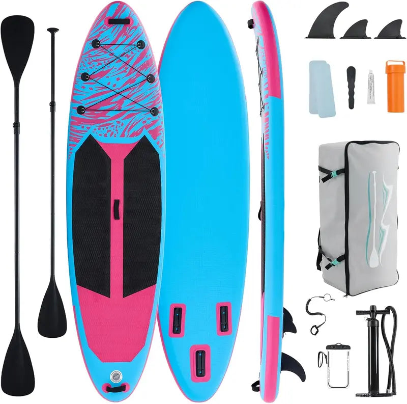 Sweetcrispy 2-in-1 Inflatable SUP Board â€?Includes Adjustable Paddle & Full Accessory Set