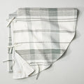 Plaid Linen Blend Tree Skirt Green/Cream - Hearth & Hand with Magnolia