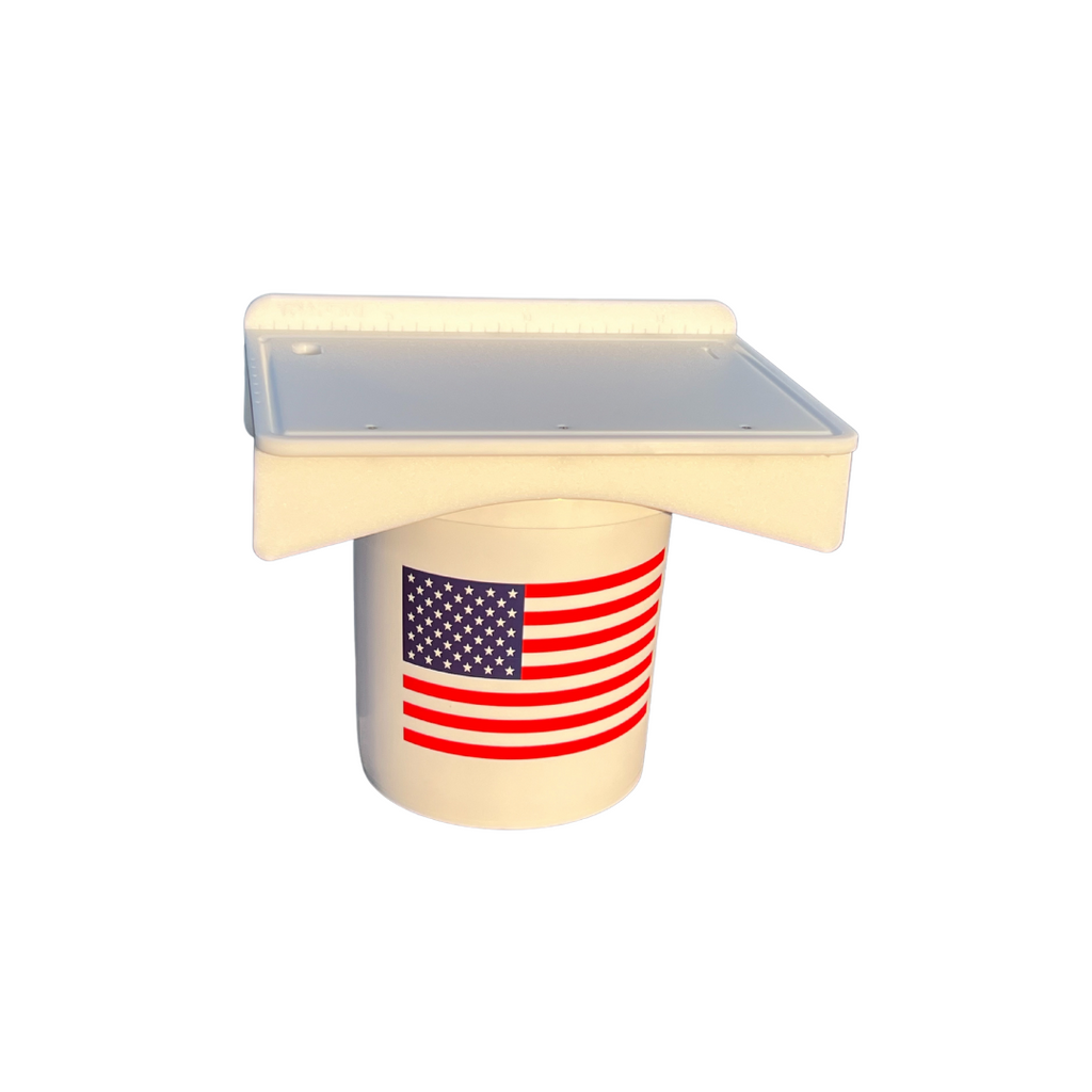 Made in the USA | Premium Single Bucket Raised 18" Fillet Table and Cutting Board