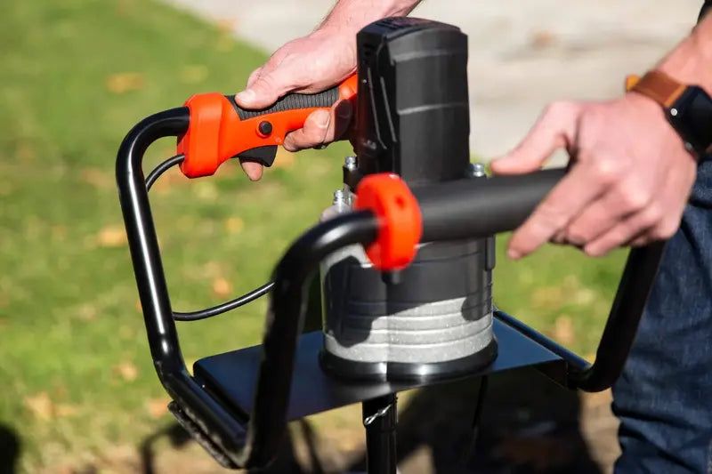 XtremepowerUS 1500W Post Hole Digger â€?Earth Auger for Fencing and Landscaping Projects