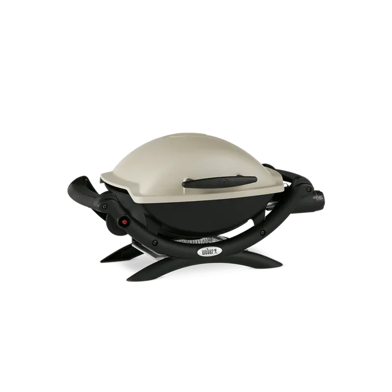 Weber Q 1000 Portable Gas Grill â€?Entry-Level Single-Burner Grill with Cast-Iron Grates and Compact Frame
