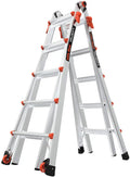 Velocity 22-Foot All-Purpose Ladder â€?Industrial-Grade, 300-Lb Load Rating, Compact Storage