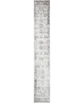 Unique Loom Casino Sofia Gray 2' x 13' Runner Rug