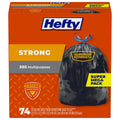 Hefty Multipurpose Trash Bags, 30 gal - 74 count