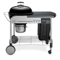 Weber Performer Deluxe 22-Inch Charcoal Grill â€?Premium Kettle with Built-in Thermometer & One-Touch Cleaning