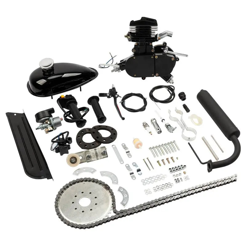 Zimtown 80cc 2-Stroke Gas Engine Kit for Bicycle Motorization â€?Complete Motorized Bike Conversion Package