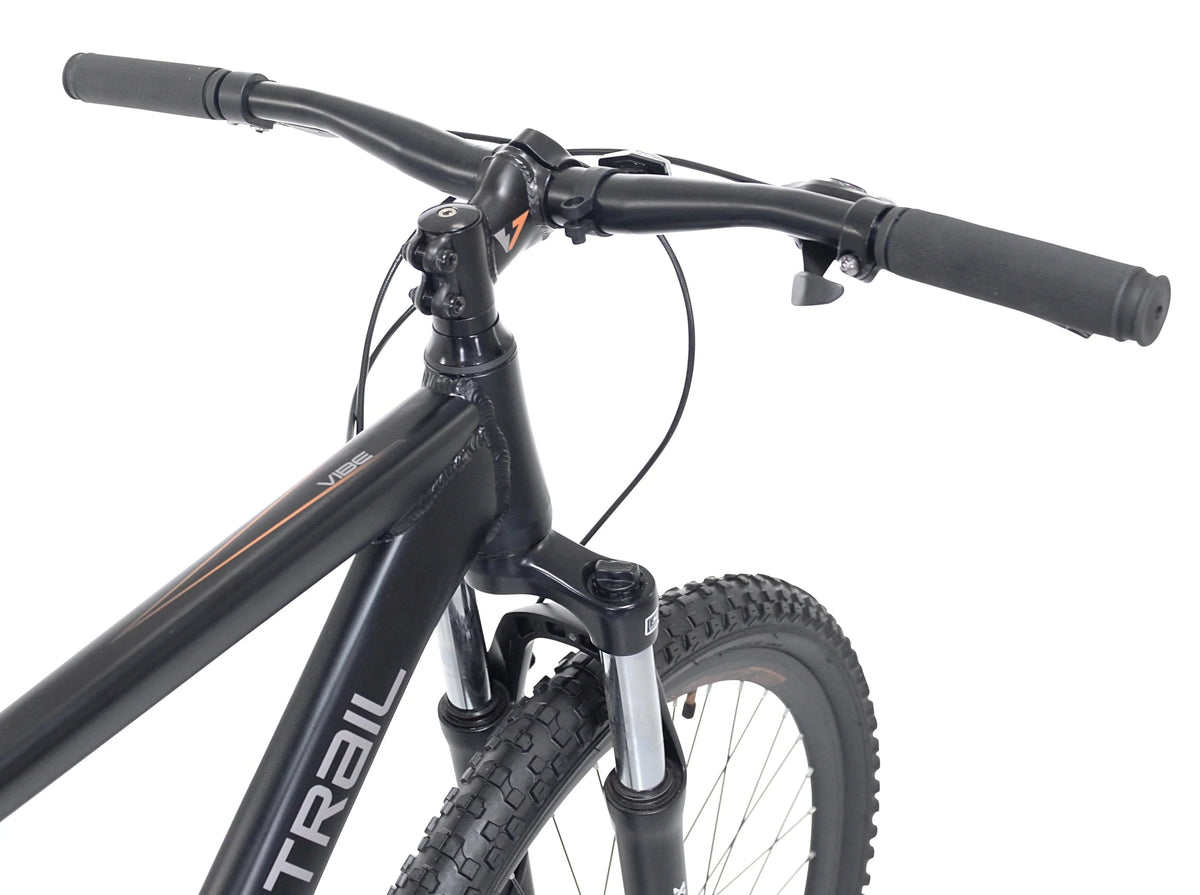 Ozark Trail 27.5" Vibe Mountain Bike, Medium Frame, Black, Adult, Unisex