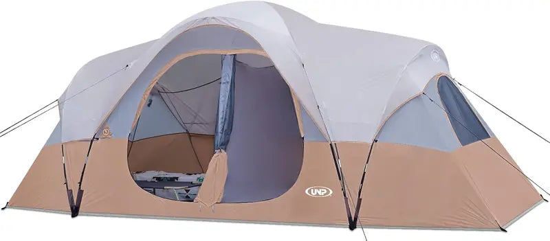 UNP 10-Person Family Camping Tent â€?Quick-Setup for Festivals & Outdoor Events