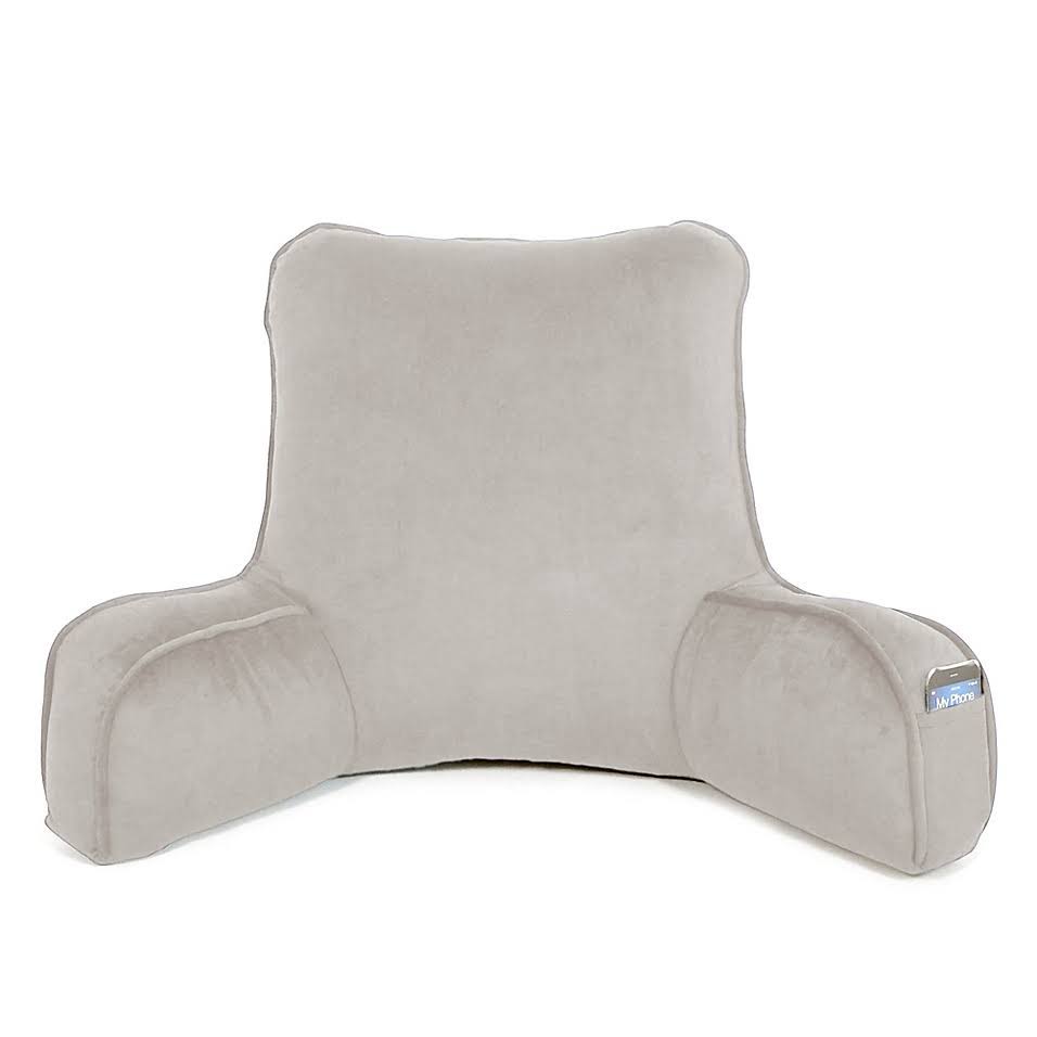 Therapedic Oversized Foam Backrest in Grey