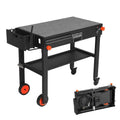 Yundasan Compact Portable Outdoor Grill Table â€?31-Inch Wide Folding BBQ Station