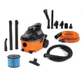 Wet/Dry Vacuum â€?4-Gallon Capacity, 5.0 Peak HP, Includes Auto Detailing Accessories