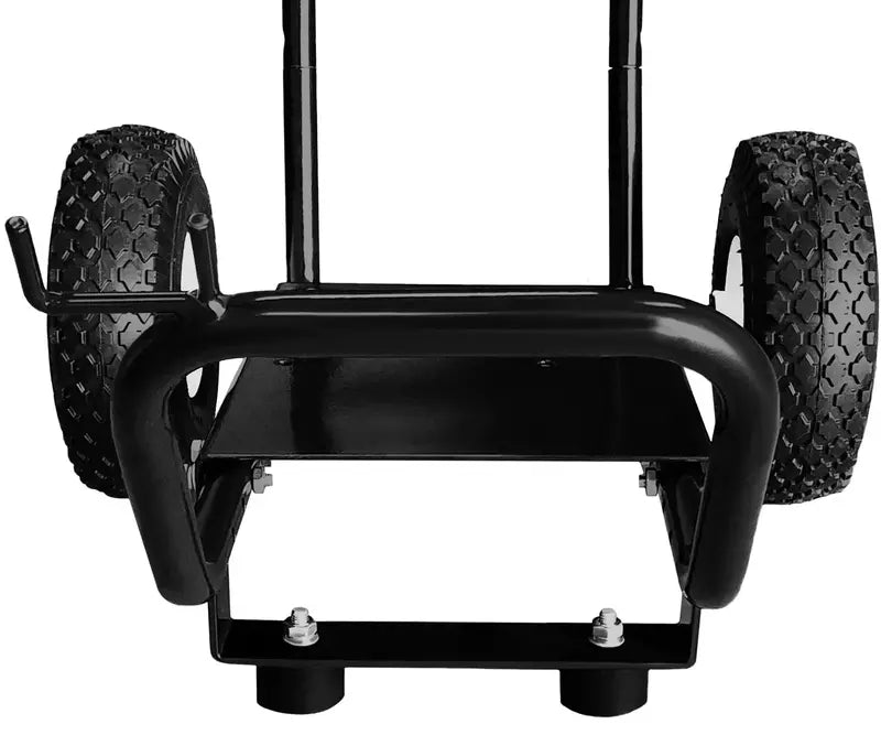 Wheeled Pressure Washer Cart Frame â€?Heavy-Duty Push-Handle Mounting System