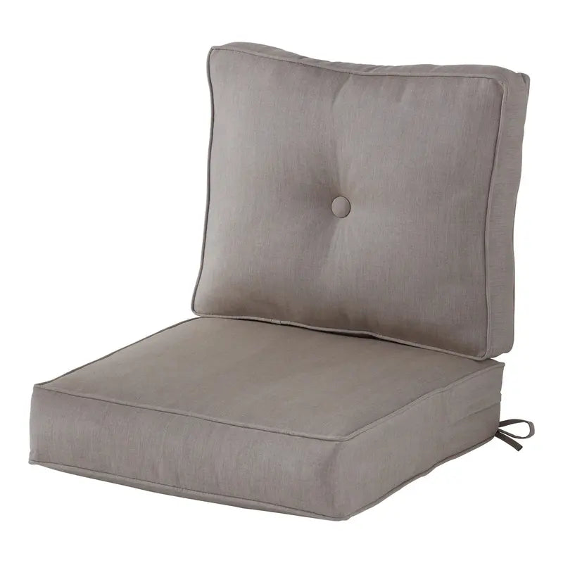 Sunbrella Premium Deep-Seat Outdoor Cushion Set â€?2-Piece Weather-Resistant Patio Upgrade