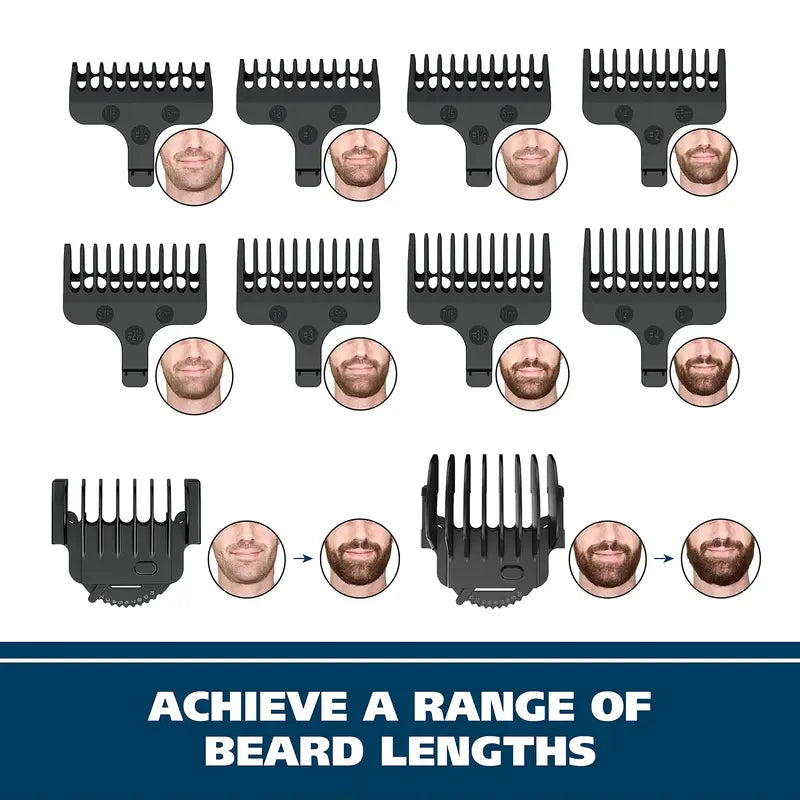 Wahl Lithium-Ion Beard Trimmer 2.0+ â€?Stainless Steel Precision Grooming Tool for Men
