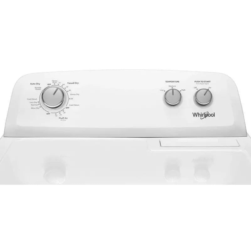 Whirlpool 7.0 Cu. Ft. White Electric Dryer â€?AutoDry Technology + Wrinkle Shield Option