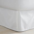 Company Cotton Wrinkle-Free 14 in. White Full Bed Skirt