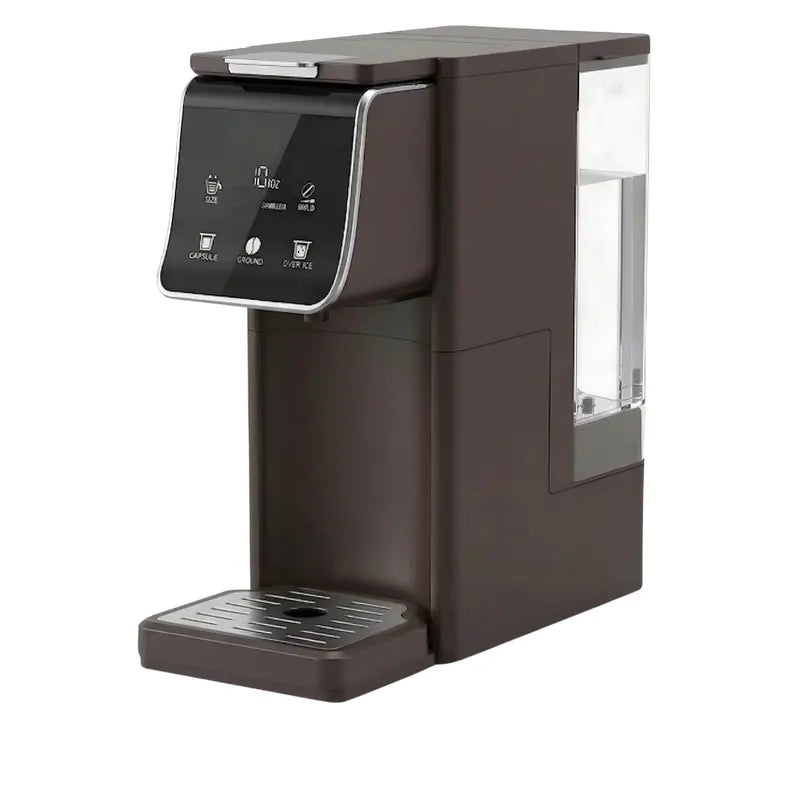 Versatile Single-Serve Brewer Compatible with K-Cups, Grounds, and Tea