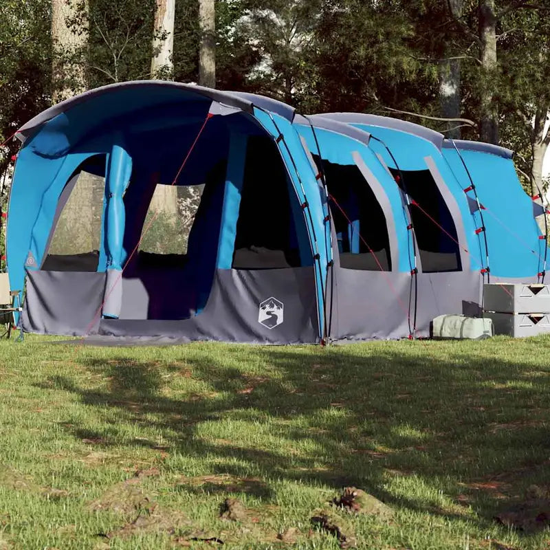 Waterproof 8-Person Tunnel Family Tent â€?Spacious, Weather-Resistant Shelter for Camping or Backyard Use
