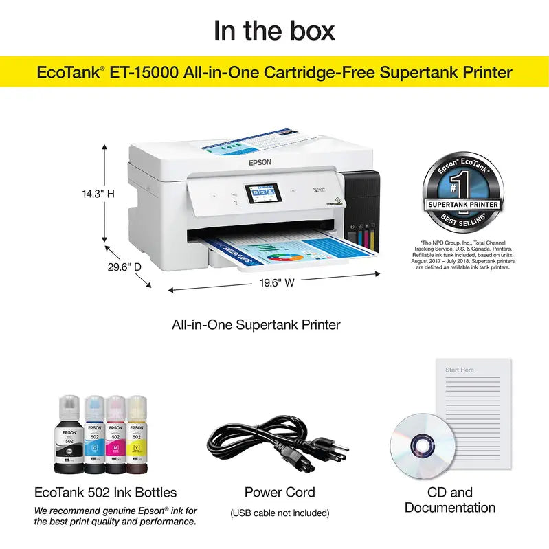Wireless Color All-in-One Printer â€?Portable Inkjet with Scanning, Copying & Mobile Printing Support