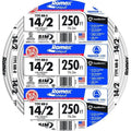 Southwire 250-Foot Roll of 14/2 Solid Romex NM-B Wire with SIMpull Technology