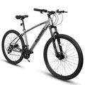 Raistyw 700C Hybrid Road Bike, 16 - Speed Outdoor Mountain Bike with Disc Brakes, Light Weight Aluminum Frame, Racing Bike for Men Women, L Size, Black