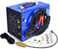 Vertical Reel-Type Portable Air Compressor â€?Oil-Free, 4500 PSI, Compatible with PCP Rifles & Paint Guns