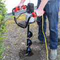 XtremepowerUS 1500W Post Hole Digger â€?6-Inch Auger Bit, Anti-Vibration Handle & Safety Lock